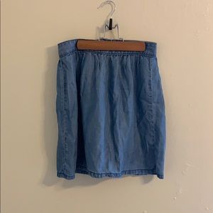 Denim Madewell Skirt